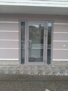 Противопожарная дверь 2100×1300 / серия FRM55252