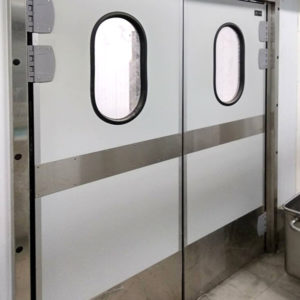 Противопожарная дверь с овальным окном / серия FRM7503