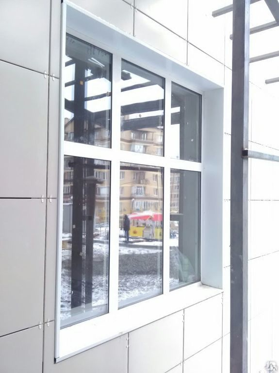 Противопожарный витраж E15 / серия FRM7105